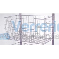 Panier fil inox Dim. ext. 600x300x300mm Panier ...