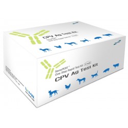 Test rapide du Parvovirus sur le chien. Test de...