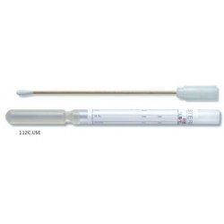 Ecouvillon simple regular en bois avec tube rem...