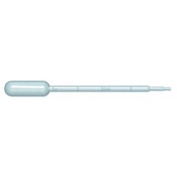 Pipette Pasteur gradue jusqu'a 1 ml tous les 0,...