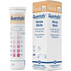 Bandelettes de test nitrate / nitrite Quantofix...